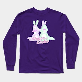 Peace At Easter Rabbits Long Sleeve T-Shirt